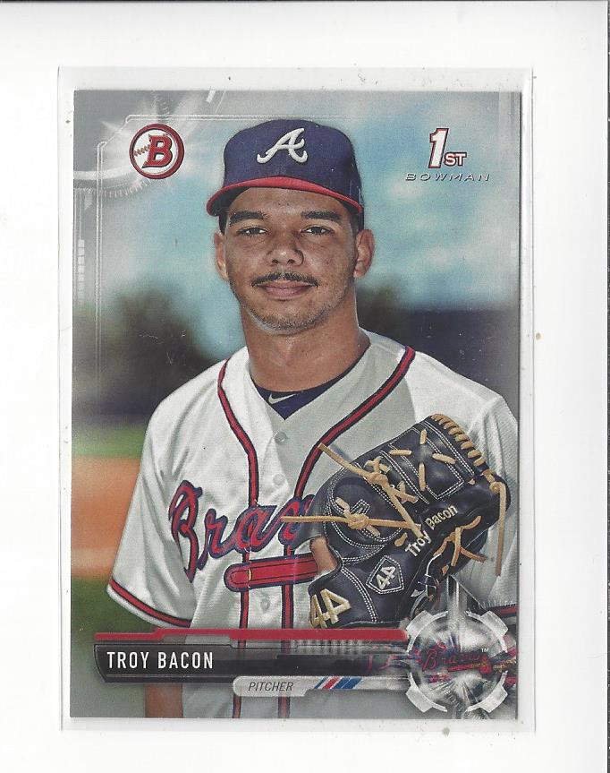 2017 Bowman Draft Silver #BD93 Troy Bacon