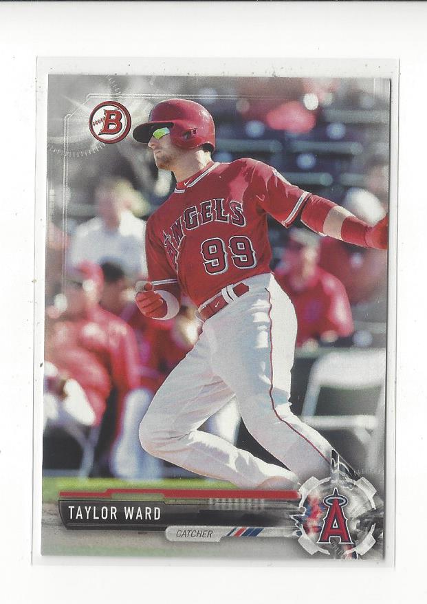 2017 Bowman Draft Silver #BD124 Taylor Ward/Missing card number