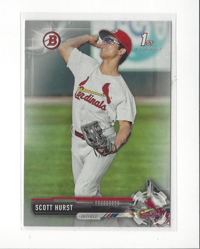2017 Bowman Draft Silver #BD126 Scott Hurst