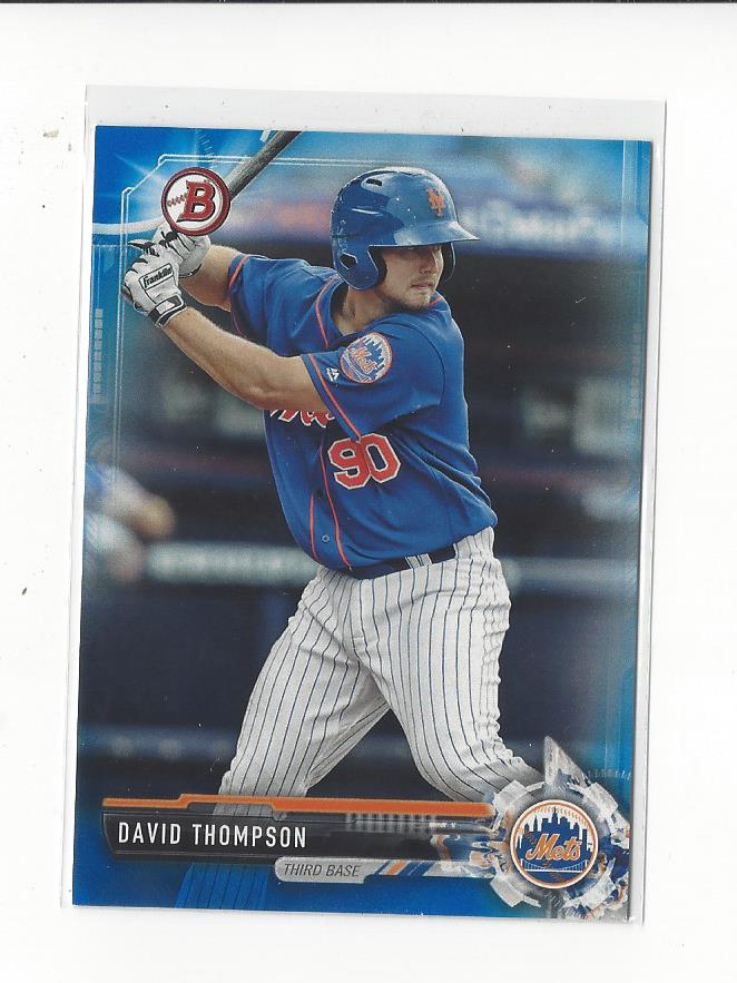 2017 Bowman Draft Blue #BD146 David Thompson