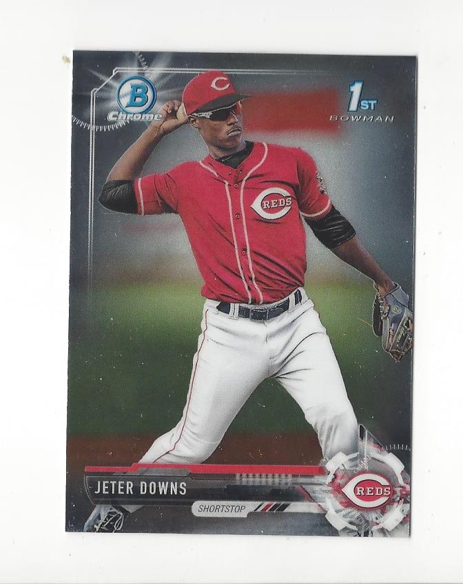 2017 Bowman Chrome Draft #BDC6 Jeter Downs