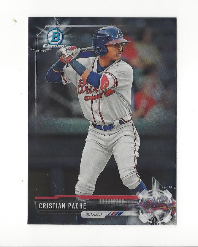 2017 Bowman Chrome Draft #BDC40 Cristian Pache