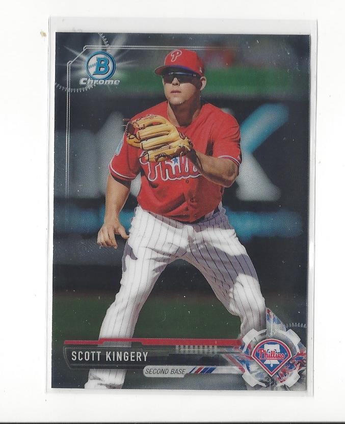 2017 Bowman Chrome Draft #BDC114 Scott Kingery