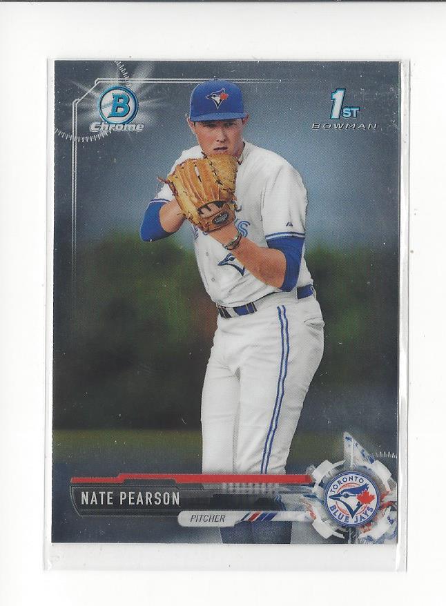 2017 Bowman Chrome Draft #BDC119 Nate Pearson