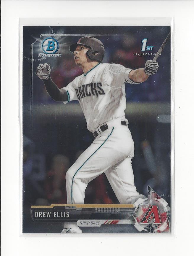 2017 Bowman Chrome Draft #BDC158 Drew Ellis