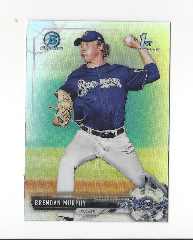 2017 Bowman Chrome Draft Refractors #BDC149 Brendan Murphy