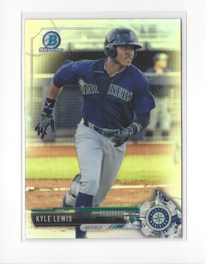 2017 Bowman Chrome Draft Refractors #BDC154 Kyle Lewis