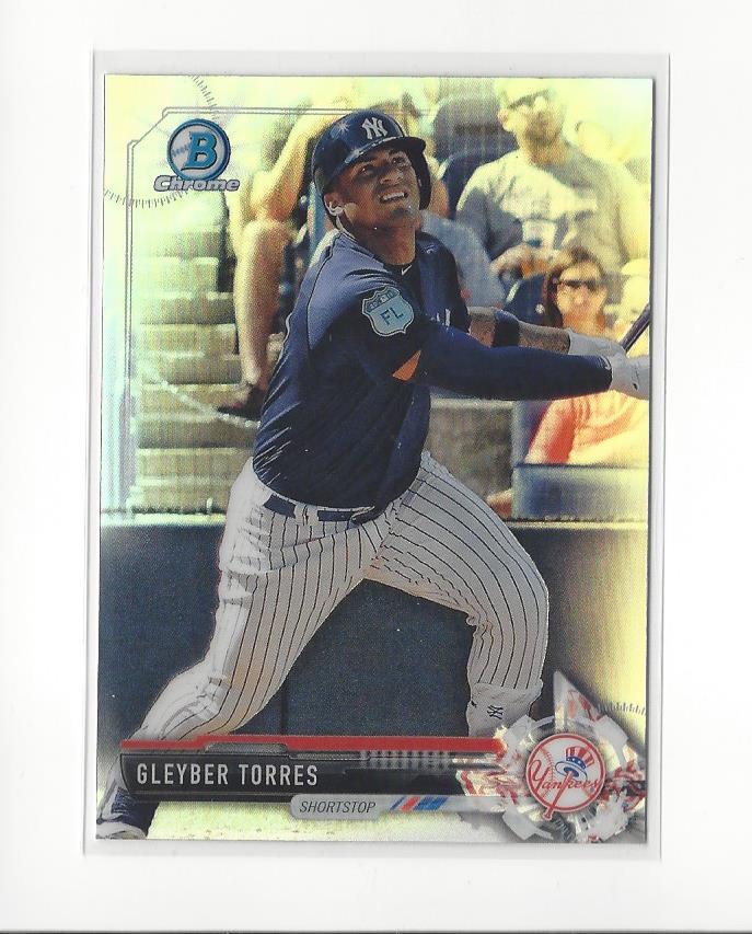 2017 Bowman Chrome Draft Refractors #BDC200 Gleyber Torres