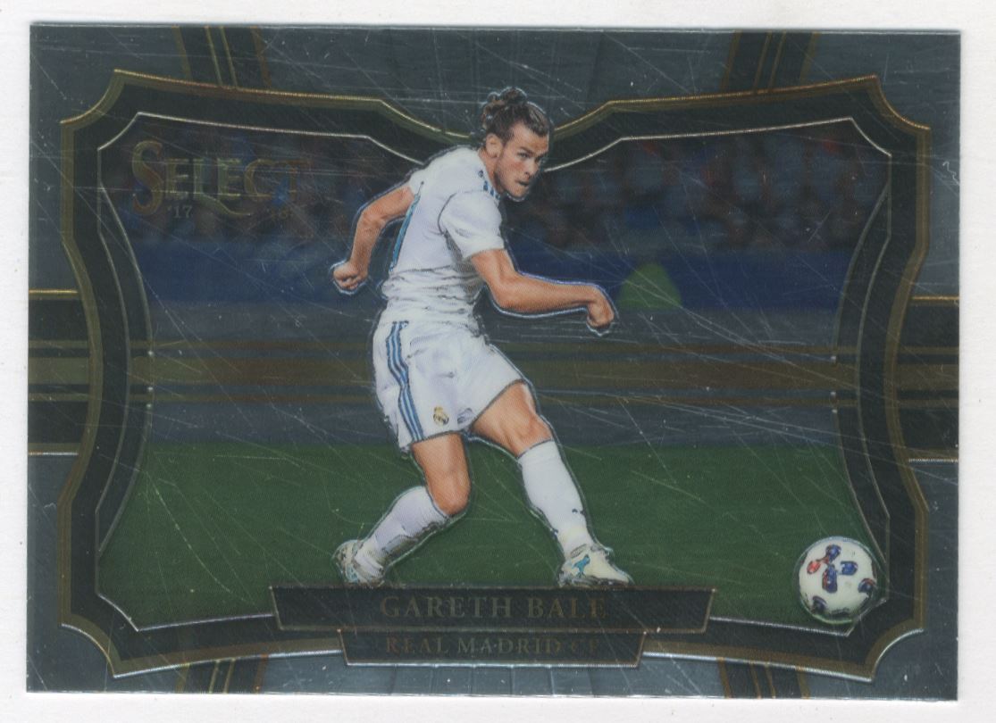 Gareth Bale 2017-18 Panini Select Soccer Historic Auto Prizm 直