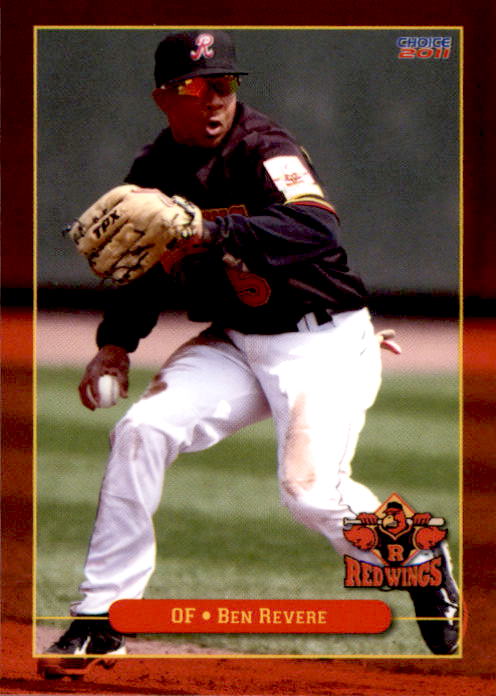 2011 Rochester Red Wings Choice #22 Ben Revere