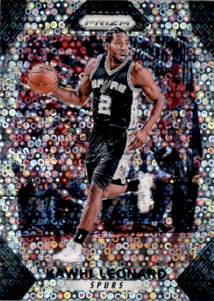 2017-18 Panini Prizm Prizms Fast Break #293 Kawhi Leonard