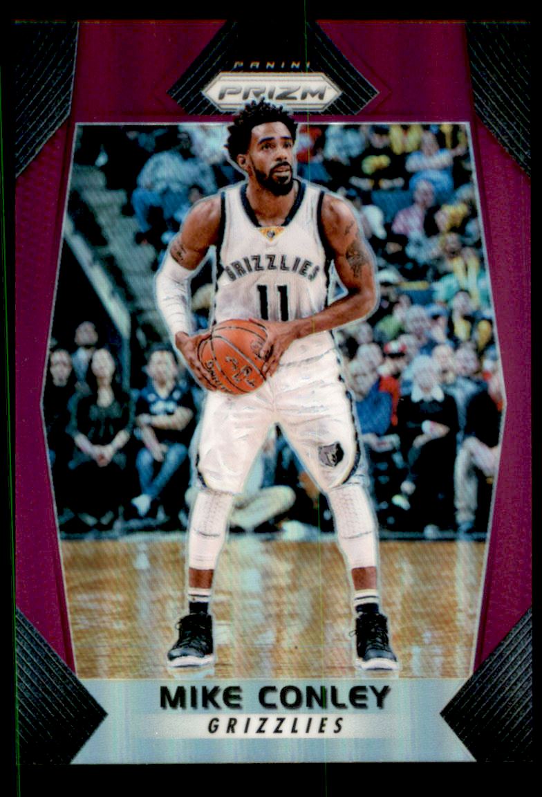 2017-18 Panini Prizm Prizms Purple #201 Mike Conley