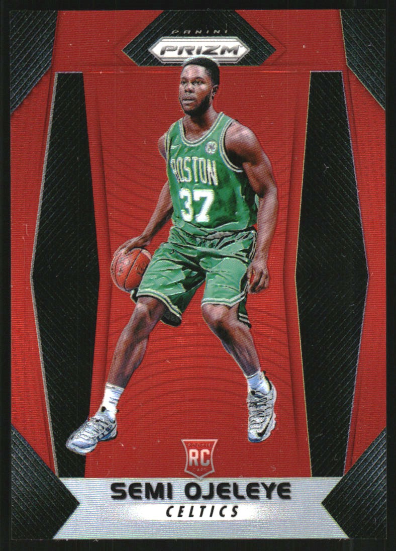2017-18 Panini Prizm Prizms Orange #17 Semi Ojeleye