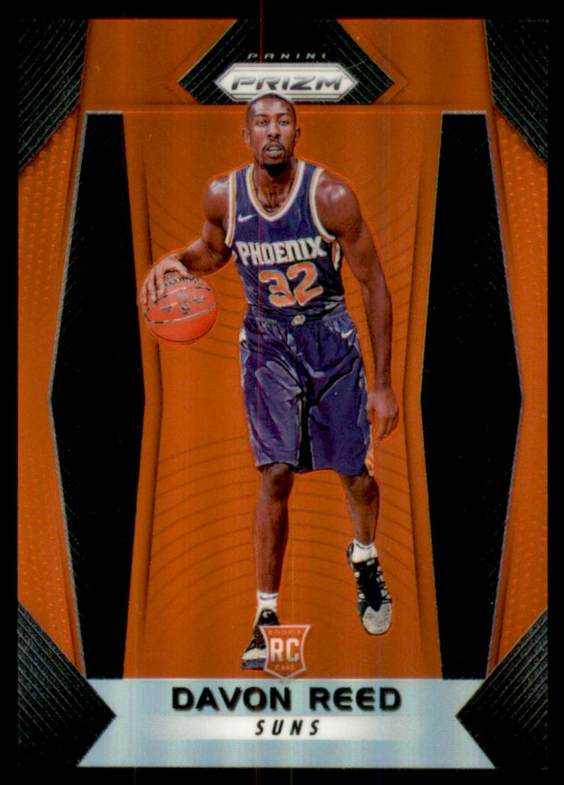 2017-18 Panini Prizm Prizms Orange #68 Davon Reed