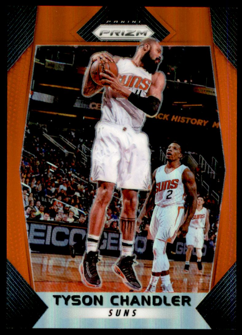 2017-18 Panini Prizm Prizms Orange #69 Tyson Chandler