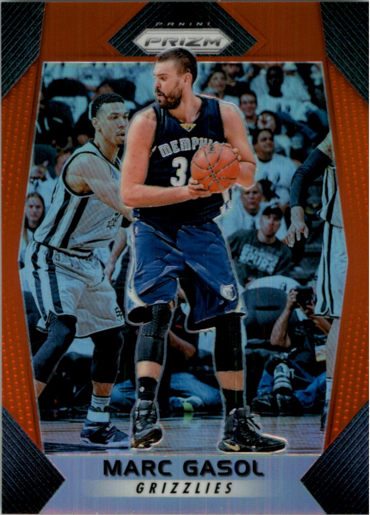 2017-18 Panini Prizm Prizms Orange #204 Marc Gasol