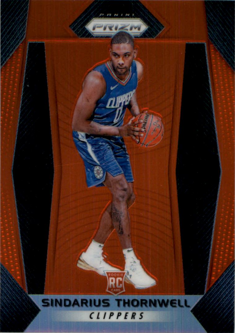 2017-18 Panini Prizm Prizms Orange #215 Sindarius Thornwell