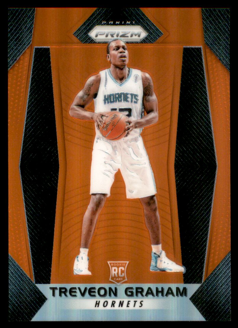 2017-18 Panini Prizm Prizms Orange #239 Treveon Graham