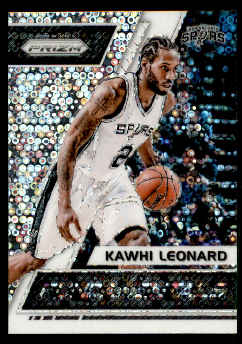 2017-18 Panini Prizm Fundamentals Prizms Fast Break #37 Kawhi Leonard