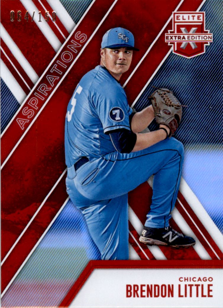 2017 Elite Extra Edition Aspirations Red #27 Brendon Little