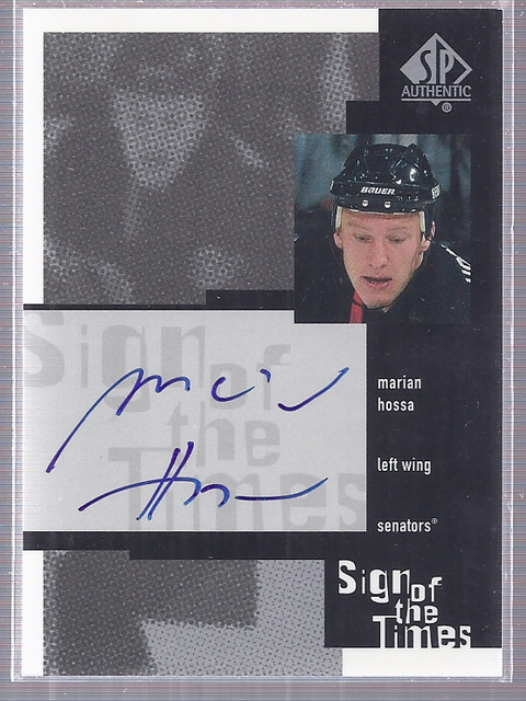 2005-06 SP Game Used #6 Marian Hossa - NM-MT - Triple Play Sports Cards