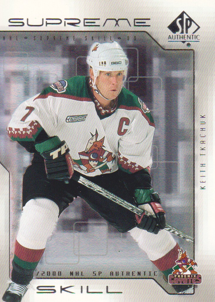 1999-00 SP Authentic Supreme Skill #SS10 Keith Tkachuk