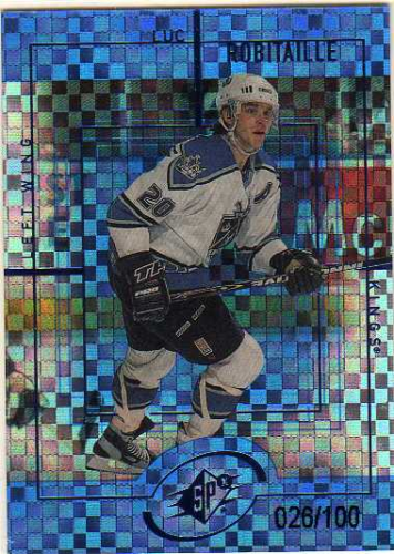 1999-00 SPx Radiance #75 Luc Robitaille