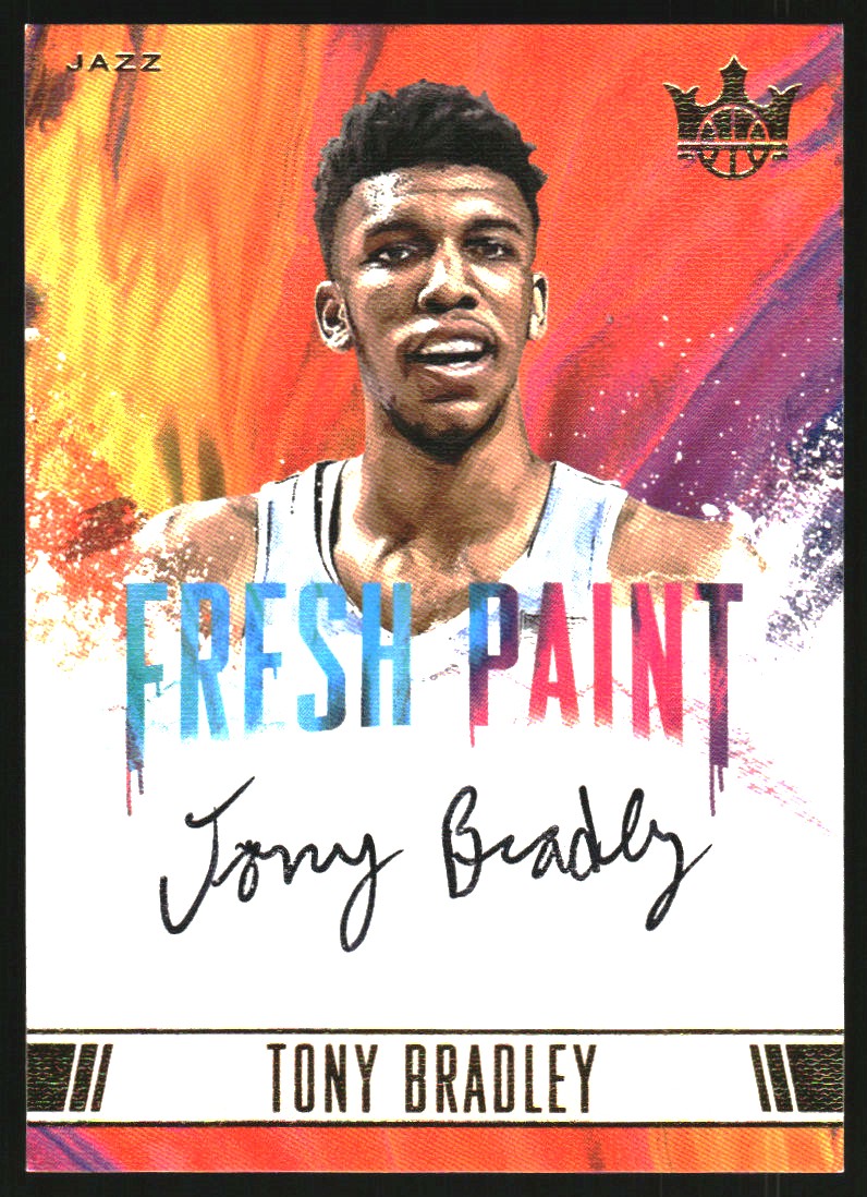 2017-18 Court Kings Fresh Paint Autographs II #27 Tony Bradley