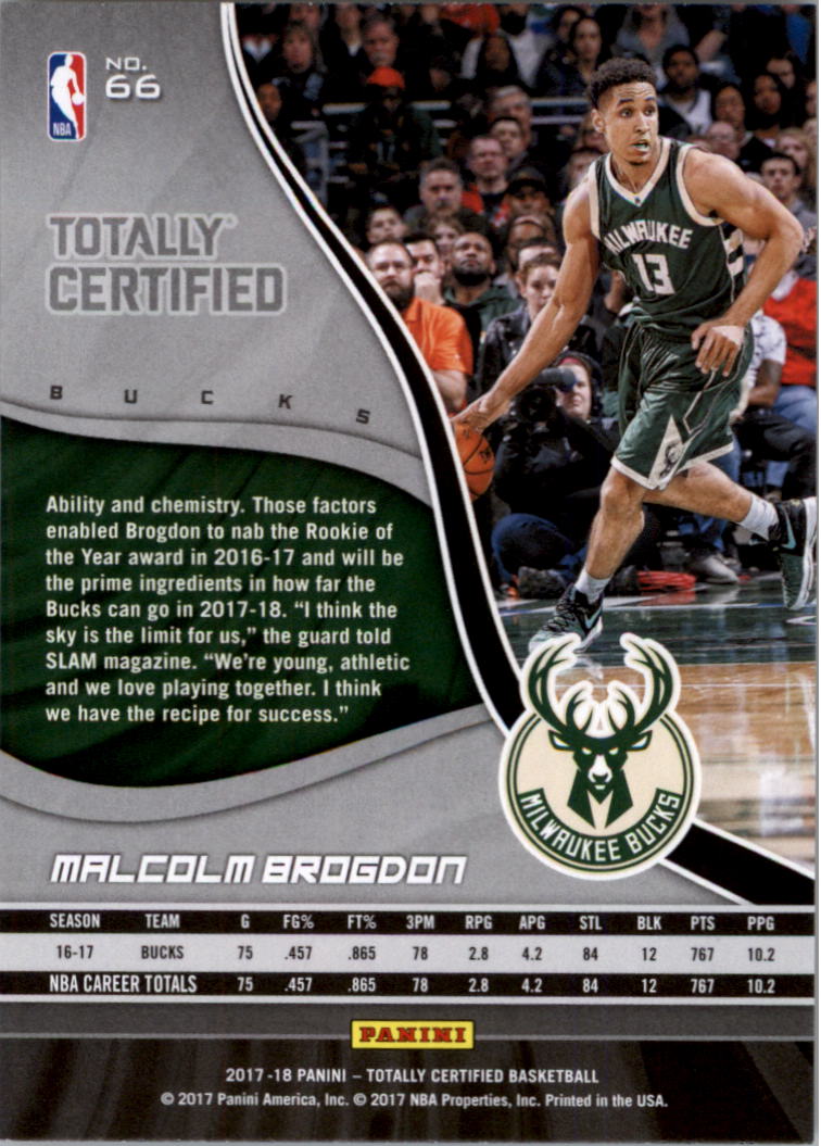 2017-18 Totally Certified Basketball Card Pick (Base)