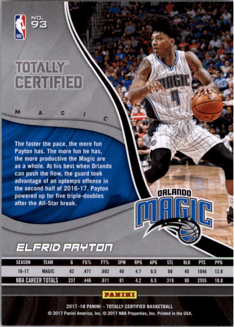 2017-18 Totally Certified Basketball Card Pick (Base)