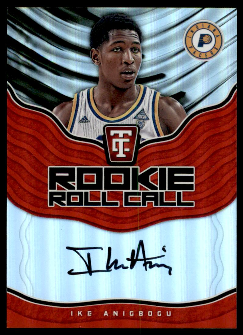 2017-18 Totally Certified Rookie Roll Call Autographs #35 Ike Anigbogu