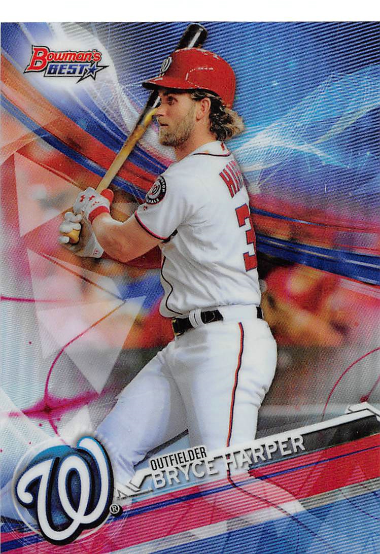 2017 Bowman's Best Refractors #31 Bryce Harper