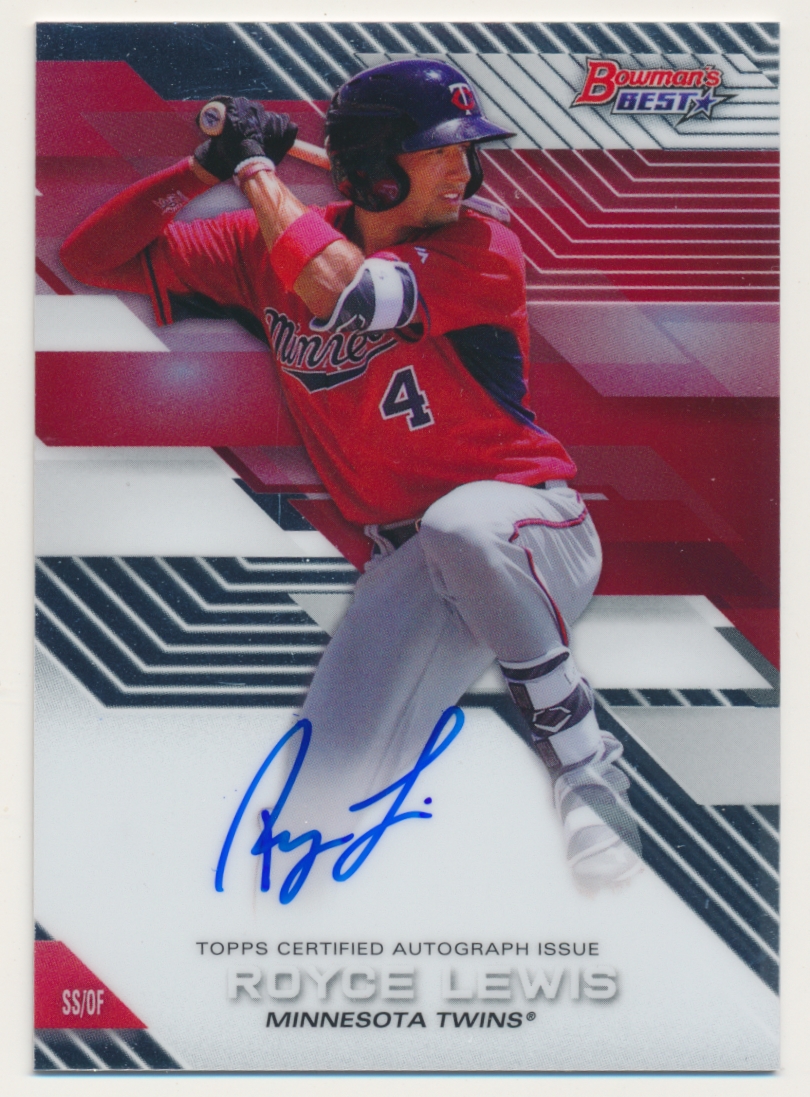 2017 Bowman's Best Best of '17 Autographs #B17RL Royce Lewis