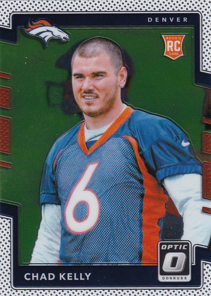 : 2017 Donruss Optic #184 Nathan Peterman Bills Rated