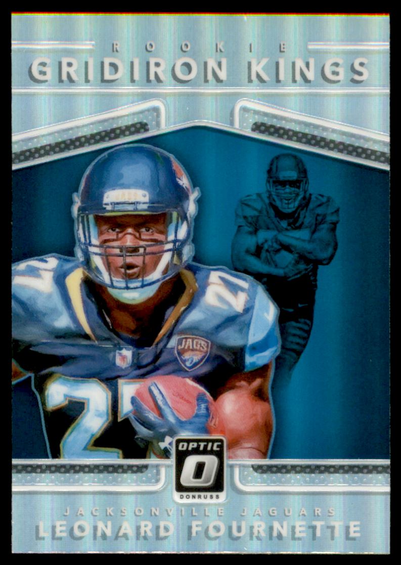 2017 Donruss Optic Rookie Gridiron Kings #16 Leonard Fournette
