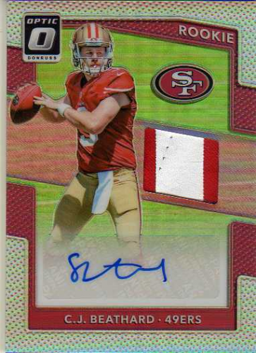 Buy C.J. Beathard Cards Online  C.J. Beathard Football Price Guide -  Beckett