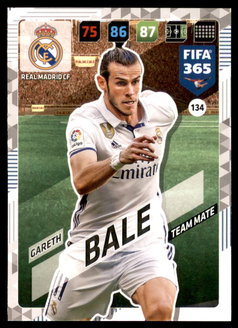 2018 Adrenalyn XL FIFA 365 #134 Gareth Bale - NM-MT | eBay