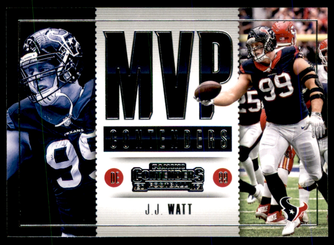 2017 Panini Contenders MVP Contenders #MC12 J.J. Watt