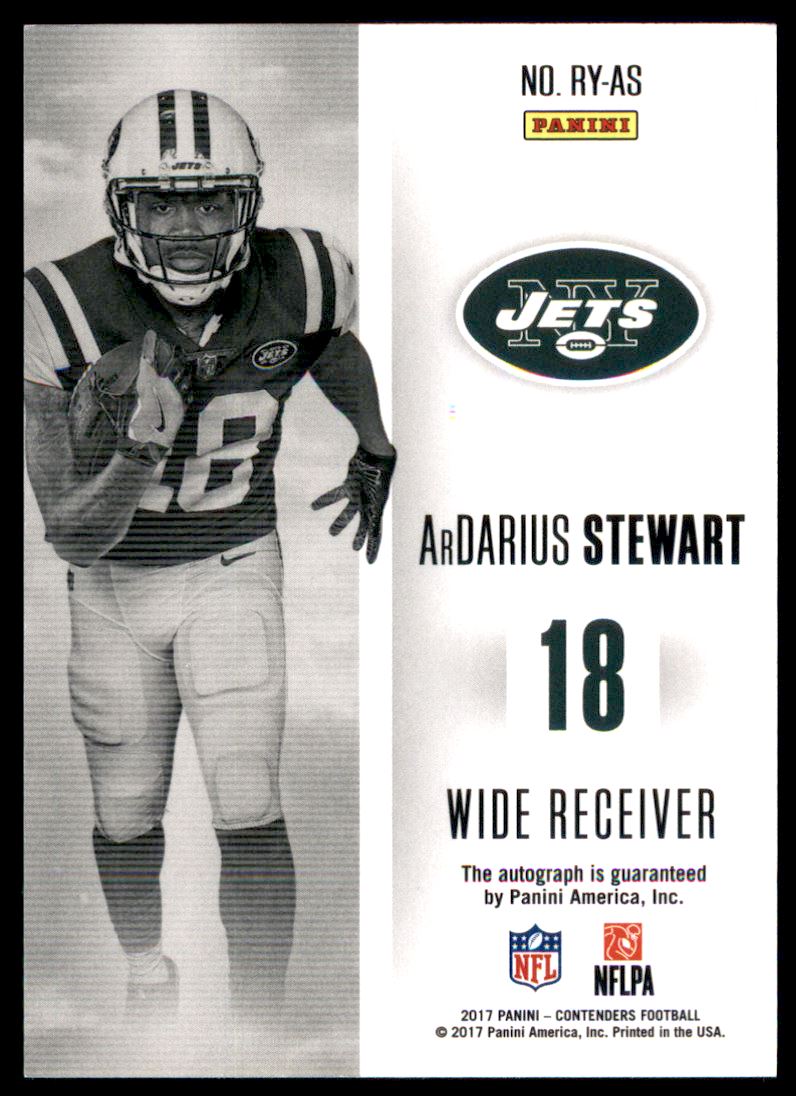 2017 Panini Contenders Rookie of the Year Contenders Autographs #30 ArDarius Stewart/199