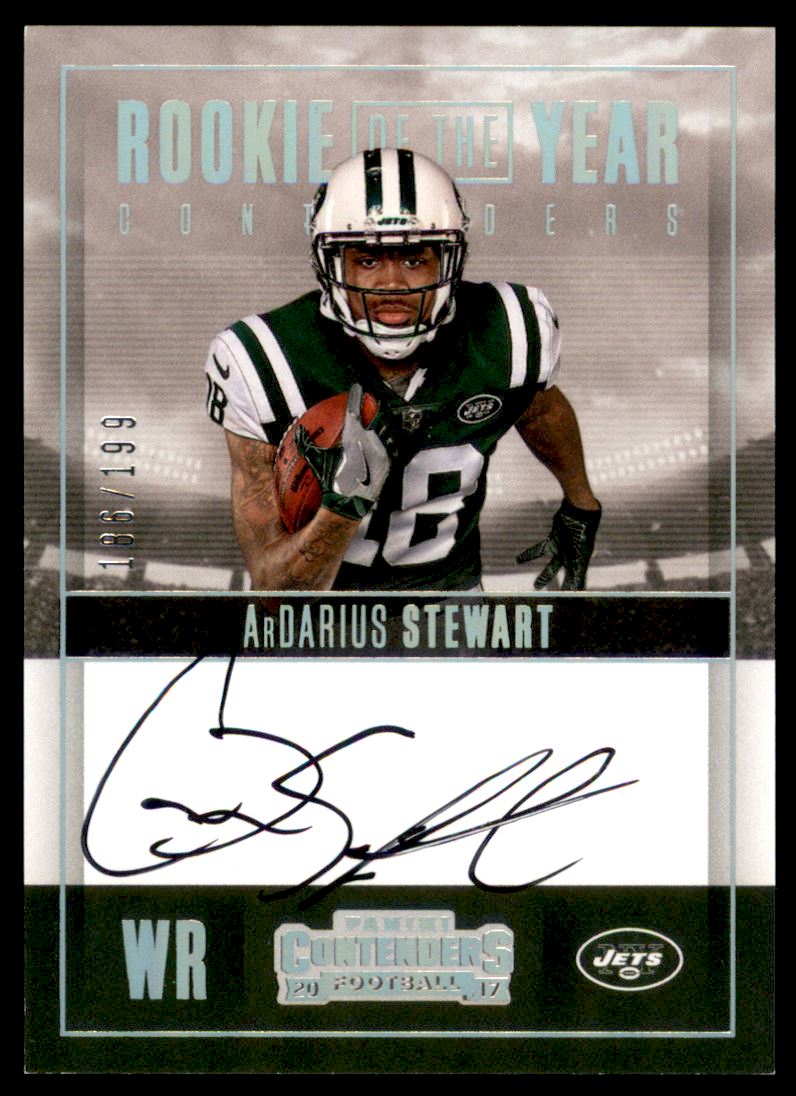 2017 Panini Contenders Rookie of the Year Contenders Autographs #30 ArDarius Stewart/199