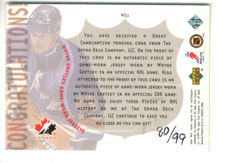 1999 Upper Deck Game Jersey Baseball Card Set - VCP Price Guide