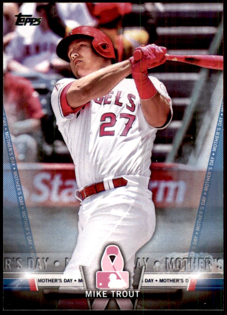 2018 Topps Salute Blue #TS59 Mike Trout