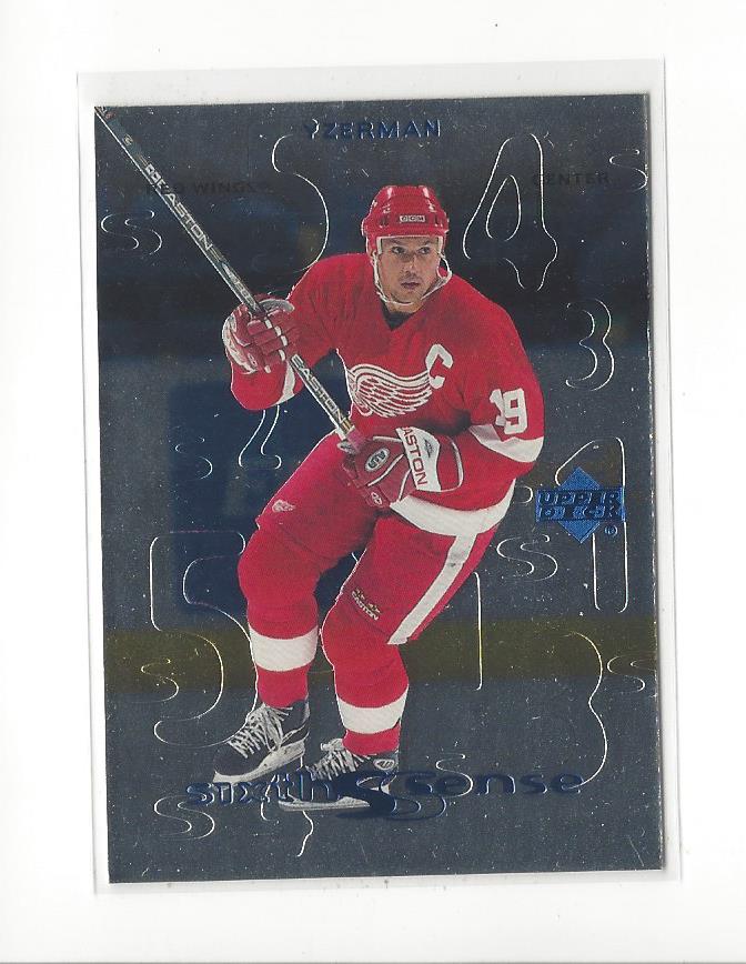 1999-00 Upper Deck Sixth Sense #SS8 Steve Yzerman