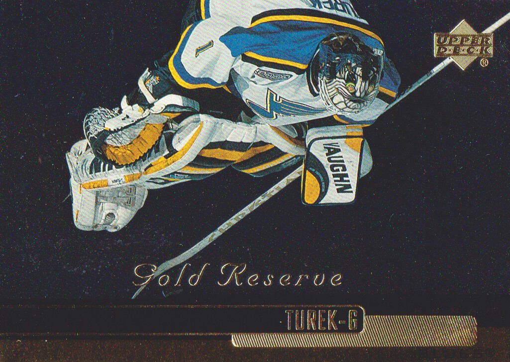 1999-00 Upper Deck Gold Reserve #283 Roman Turek