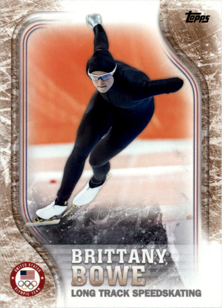 2018 Topps U.S. Olympic Team Bronze #US37 Brittany Bowe