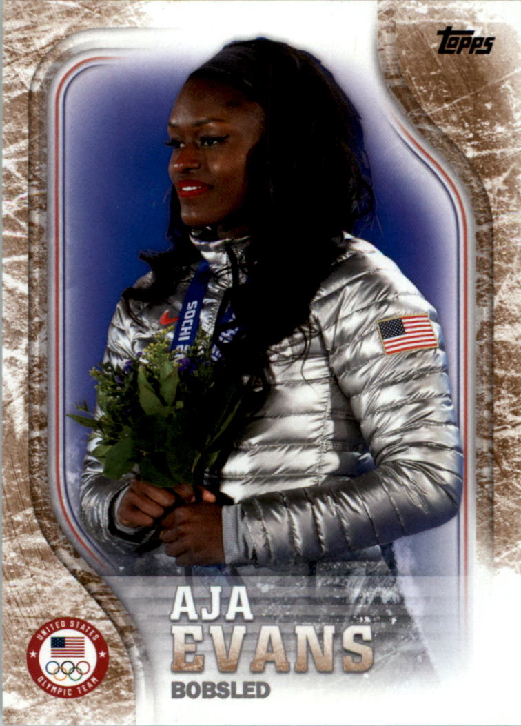 2018 Topps U.S. Olympic Team Bronze #USA6 Aja Evans