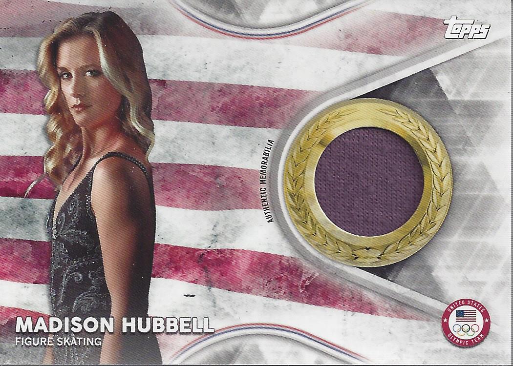 2018 Topps U.S. Olympic Team USA Memorabilia Pieces #TMCMH Madison Hubbell