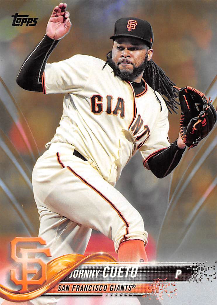 2018 Topps Gold #70 Johnny Cueto