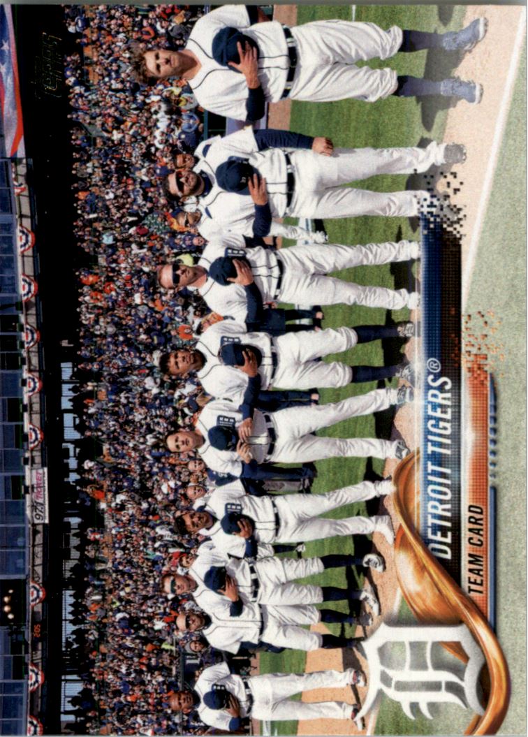2018 Topps #8 Detroit Tigers