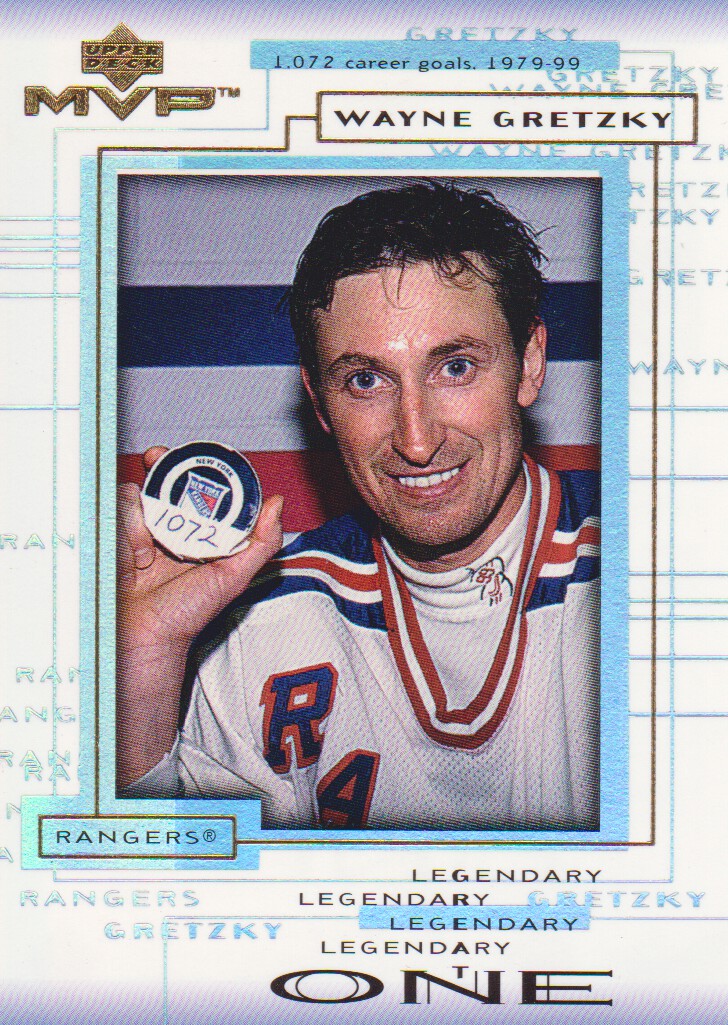 1999-00 Upper Deck MVP Legendary One #LO9 Wayne Gretzky
